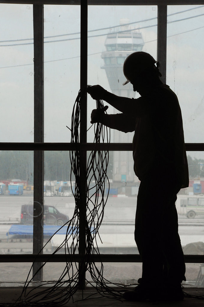 Строительство нового терминала аэропорта Пулково